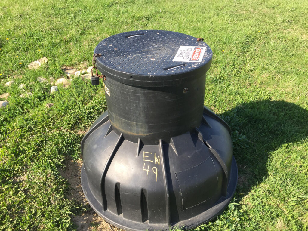 methane pressure release valve