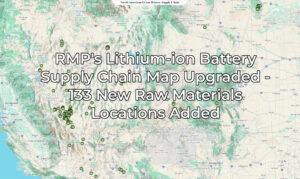 RMP's Lithium Ion Supply Chain Map