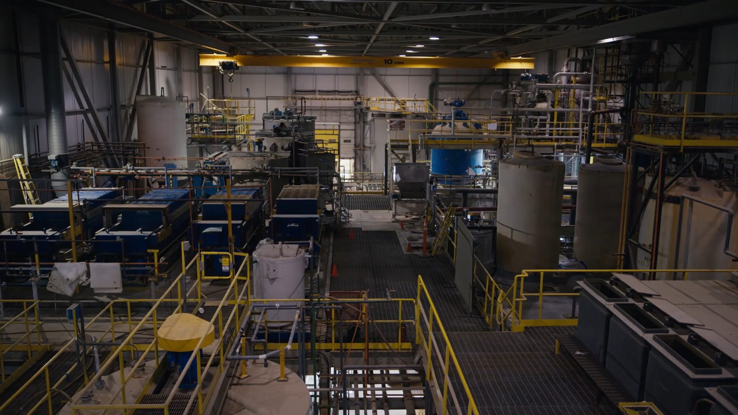 Inside look at Electra Battery Materials cobalt refinery in Ontario.