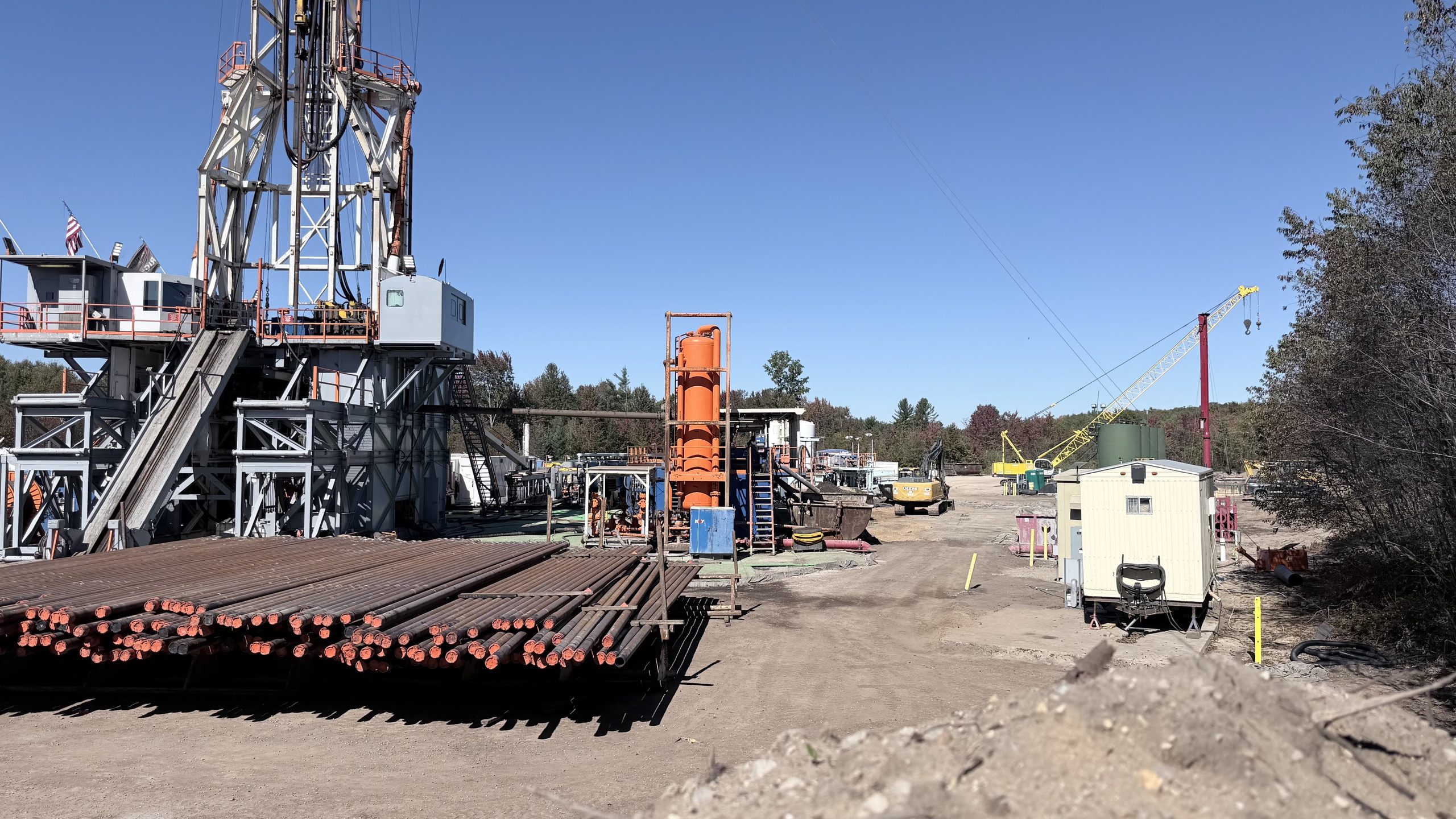 Patterson Rig Drilling in Kalkaska Michigan September 2026